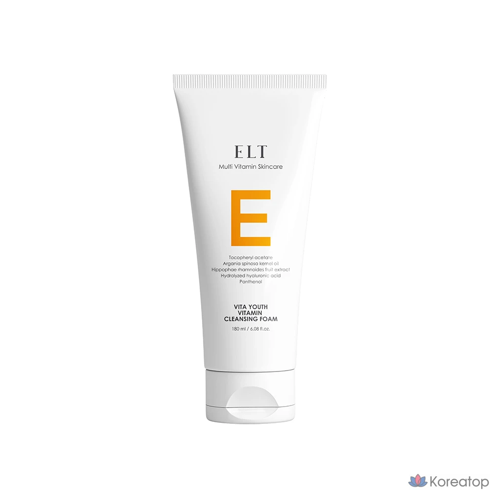 Очищающая пенка ELT Vita Youth Vitamin C E Complex Hyaluronic Acid Cleansing Foam, 1 шт.