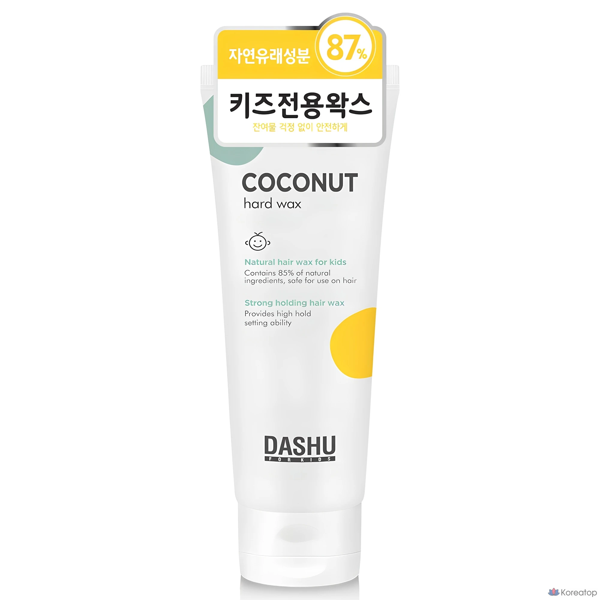 Воск для волос DASHU Kids Coconut Hard Hair Wax, 100 мл, 1 шт.