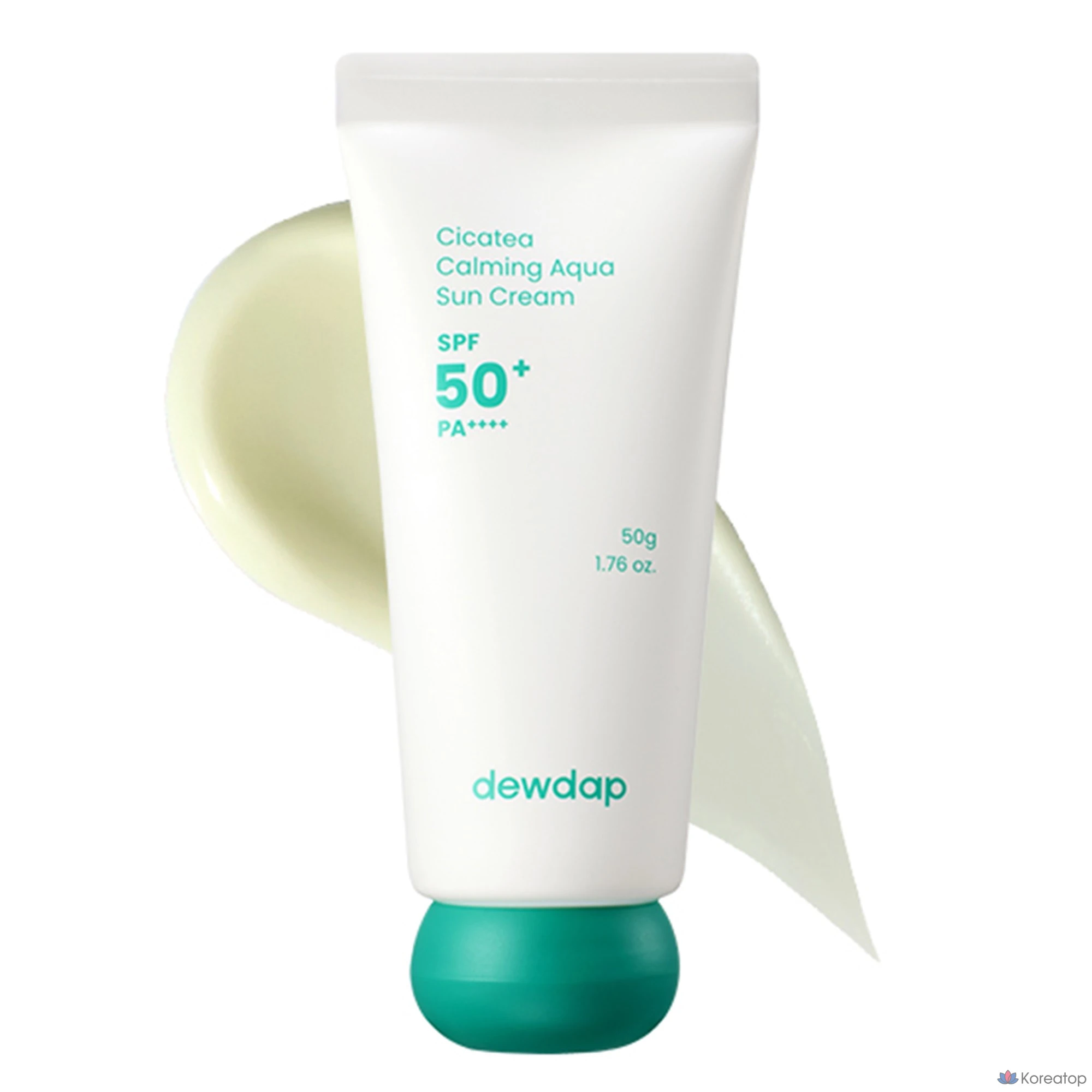 Солнцезащитный крем dewdap Aqua Sun Cream Cica T, 50 г, 1 шт.