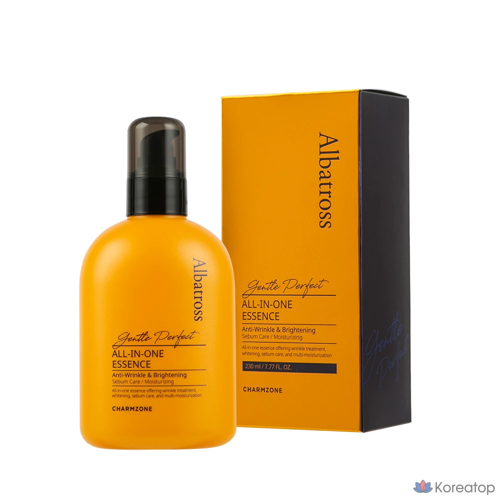Тонер Charmzone Albatross Gentle Perfect All-in-One Essence Skin Lotion, 230 мл, 1 шт.