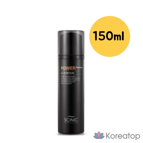 Омолаживающий флюид Scinic Power Homme Fluid All-in-One, 150 мл, 1 шт.