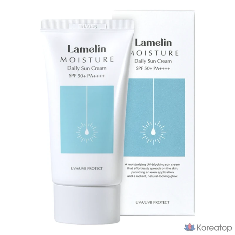 Солнцезащитный крем Lamelin Moisture Sun Cream SPF50+ PA++++, 50 мл, 1 шт.