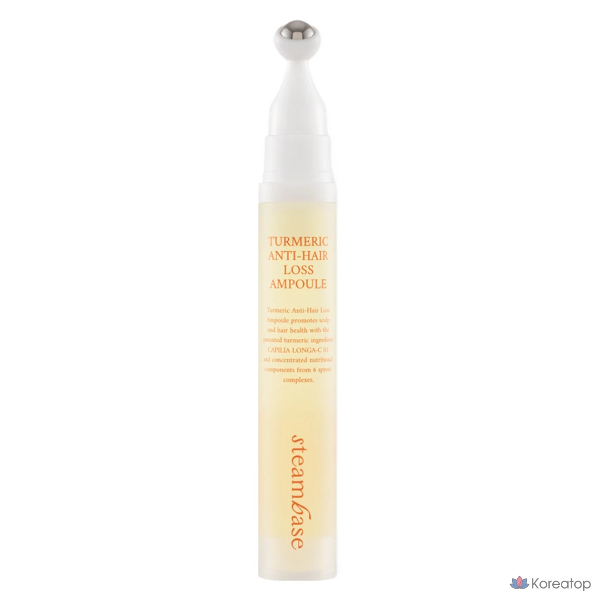 Ампульная сыворотка для волос и кожи головы Steambase Turmeric Cooling Soothing Hair Scalp Ampoule, 15 мл, 1 шт.