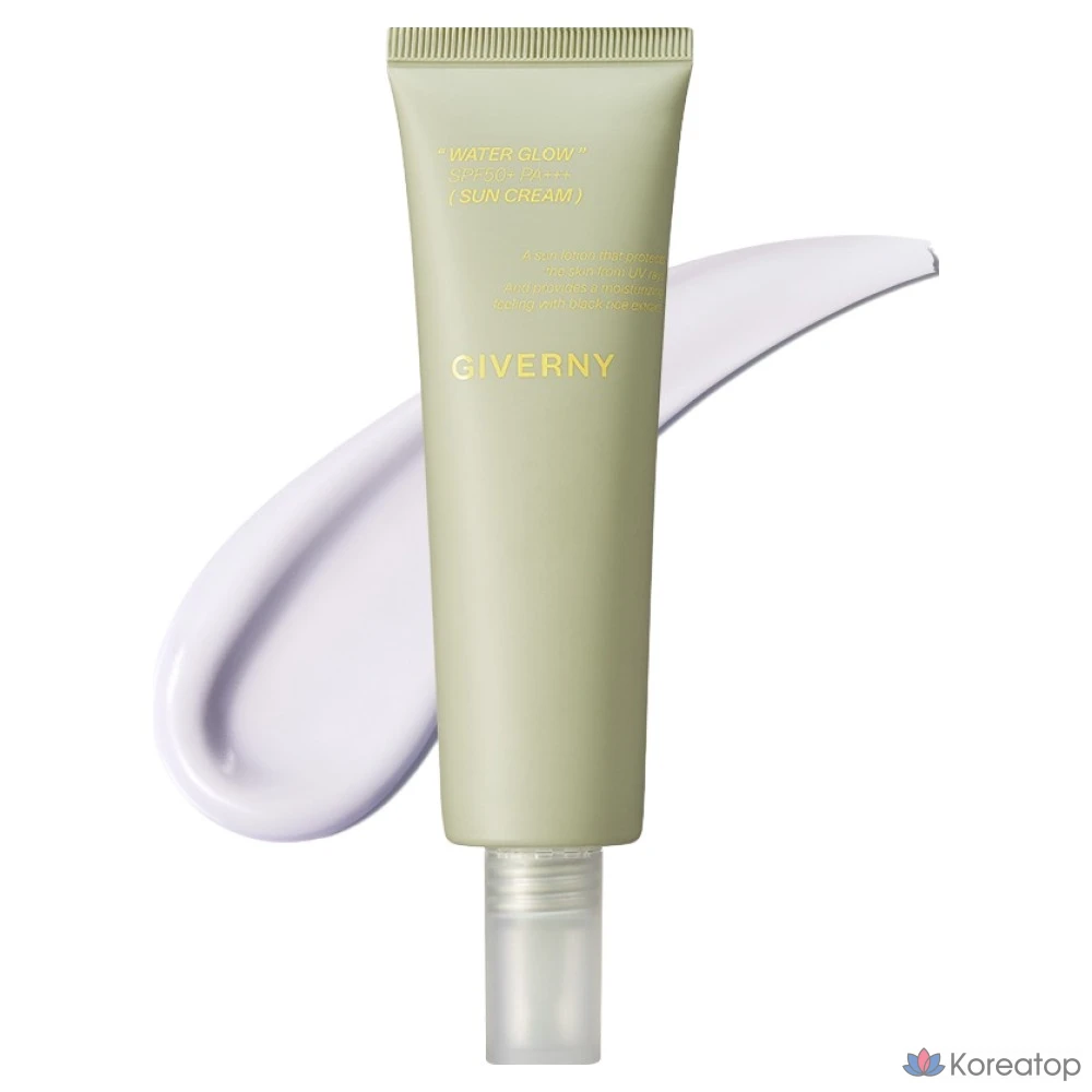 Солнцезащитный крем Giverny Water Glow Sun Cream SPF50+ PA+++, 50 мл, 1 шт.