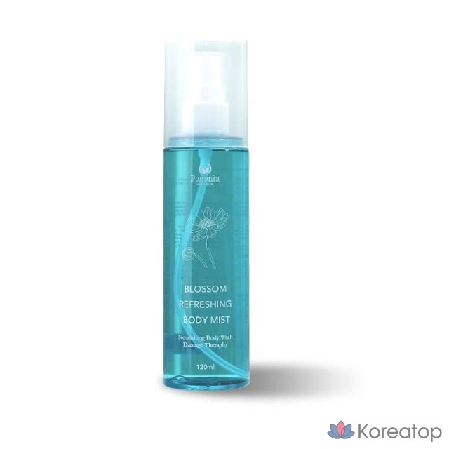 Освежающий спрей для тела Pogonia Blossom Refreshing Body Mist, 120 мл, 1 шт.