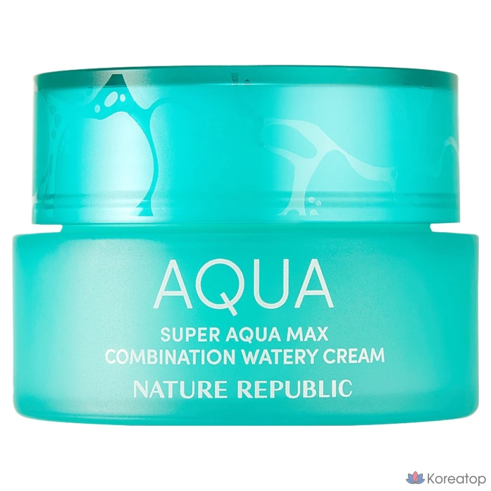 Крем для лица Nature Republic Super Aqua Max Combination Water Cream, 80 мл, 1 шт.