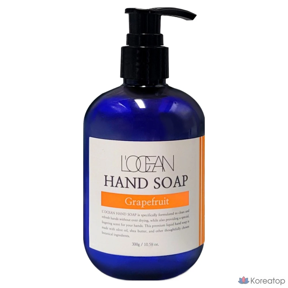 Жидкое мыло для рук L'OCEAN Hand Wash Grapefruit, 300 мл, 1 шт.