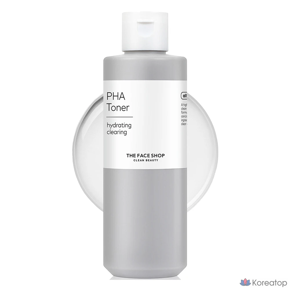 Тонер The Face Shop Ultimate PHA Hydrating Clearing Toner, 200 мл, 1 шт.