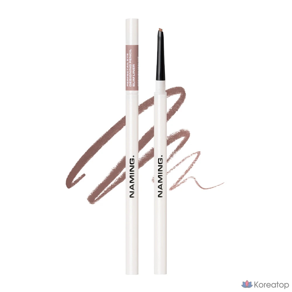 Карандаш для глаз NAMING Perfectail Eye Designing Pencil Slim Liner, оттенок Grayish Mauve, 1 шт.