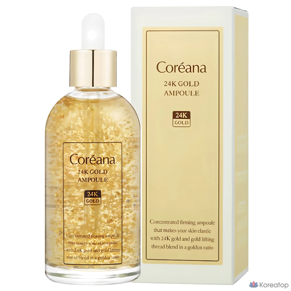 Ампульная сыворотка Coreana 24K Gold Ampoule, 100 мл, 1 шт.