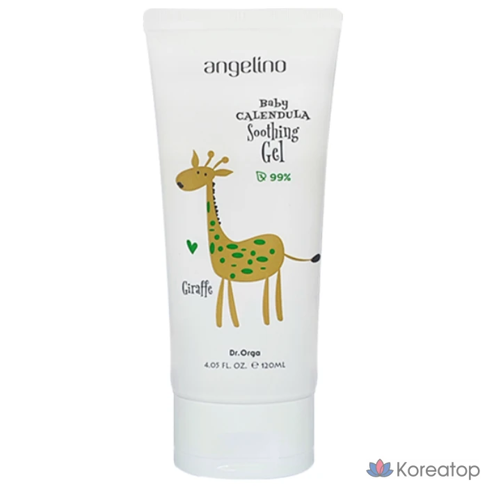 Гель для лица Dr. Orga Angelino Baby Calendula Soothing Gel, 120 мл, 1 шт.