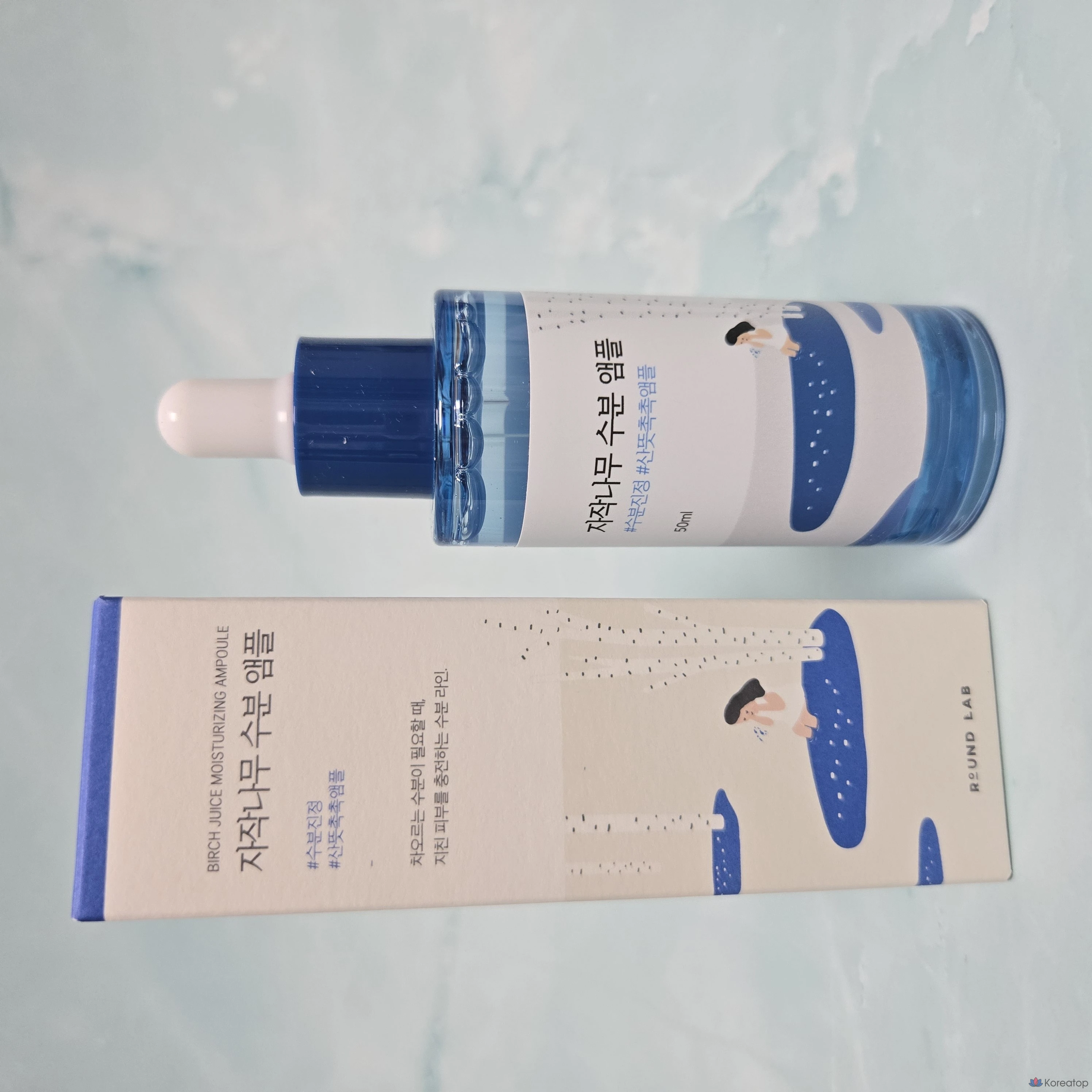 Ампульная сыворотка Round Lab Birch Juice Moisturizing Ampoule, 50 мл, 1 шт.