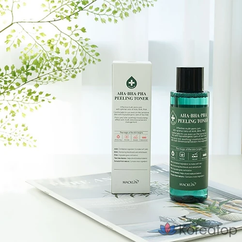 Пилинг-тонер Macklin AHA BHA PHA Peeling Toner, 150 мл, 1 шт.