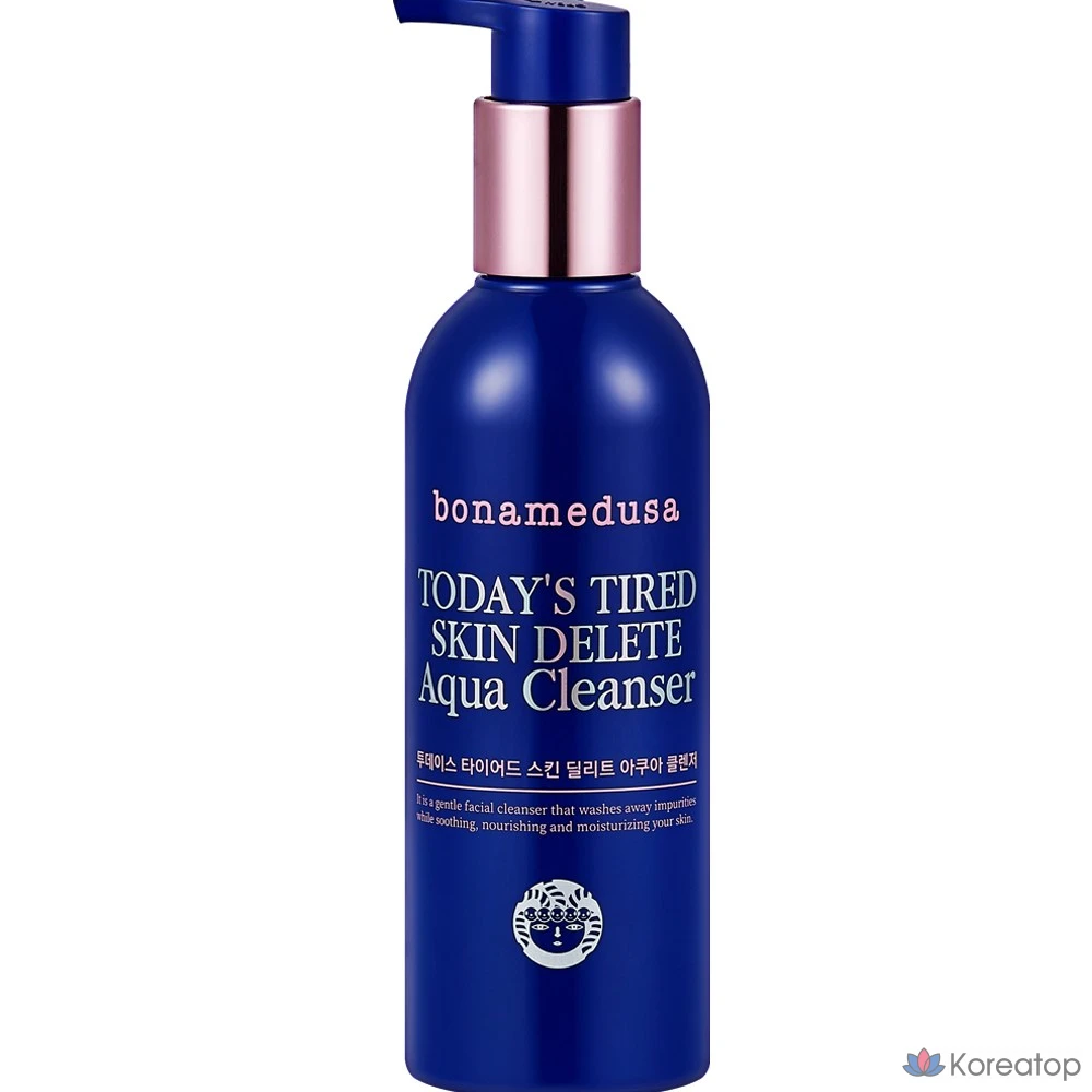 Очищающий гель для умывания Bonamedusa Today’s Tired Skin Deleet Aqua Cleanser, 250 мл, 1 шт.