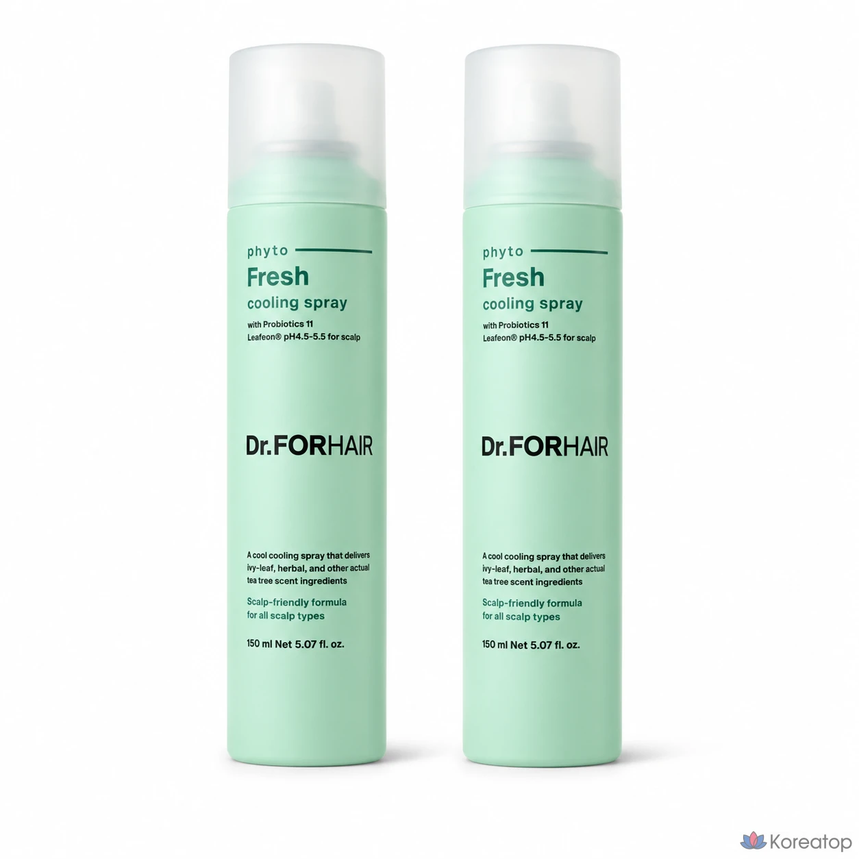 Спрей для кожи головы Dr. Forhair Phyto Fresh Scalp Cooling, 300 мл, 1 шт.