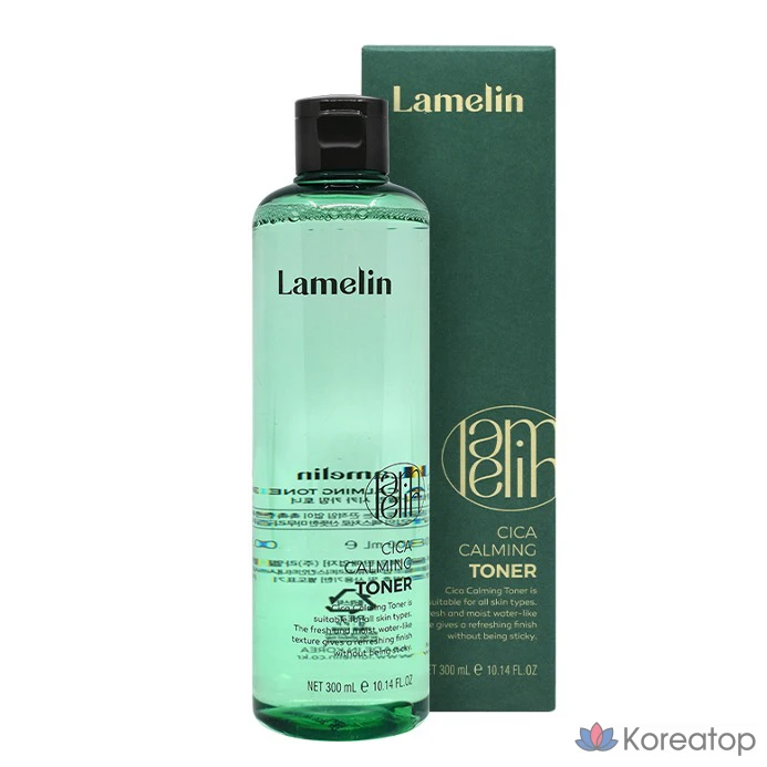 Тонер Lamelin Cica Calming Toner, 300 мл, 1 шт.