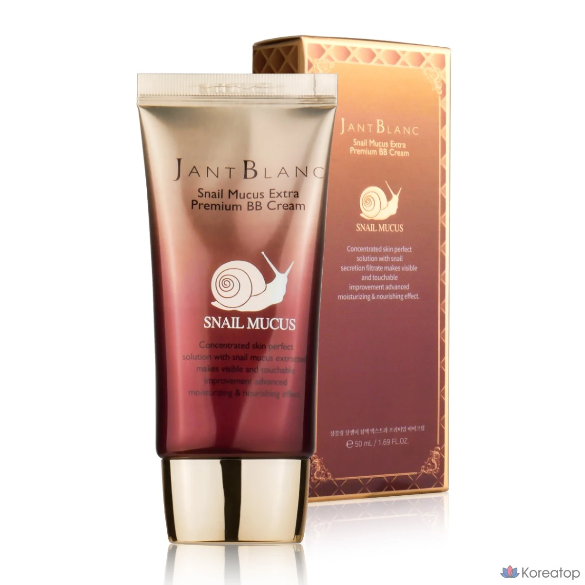 ВВ-крем Jant Blanc Snail Premium BB Cream, оттенок Beige, 50 мл, 1 шт.