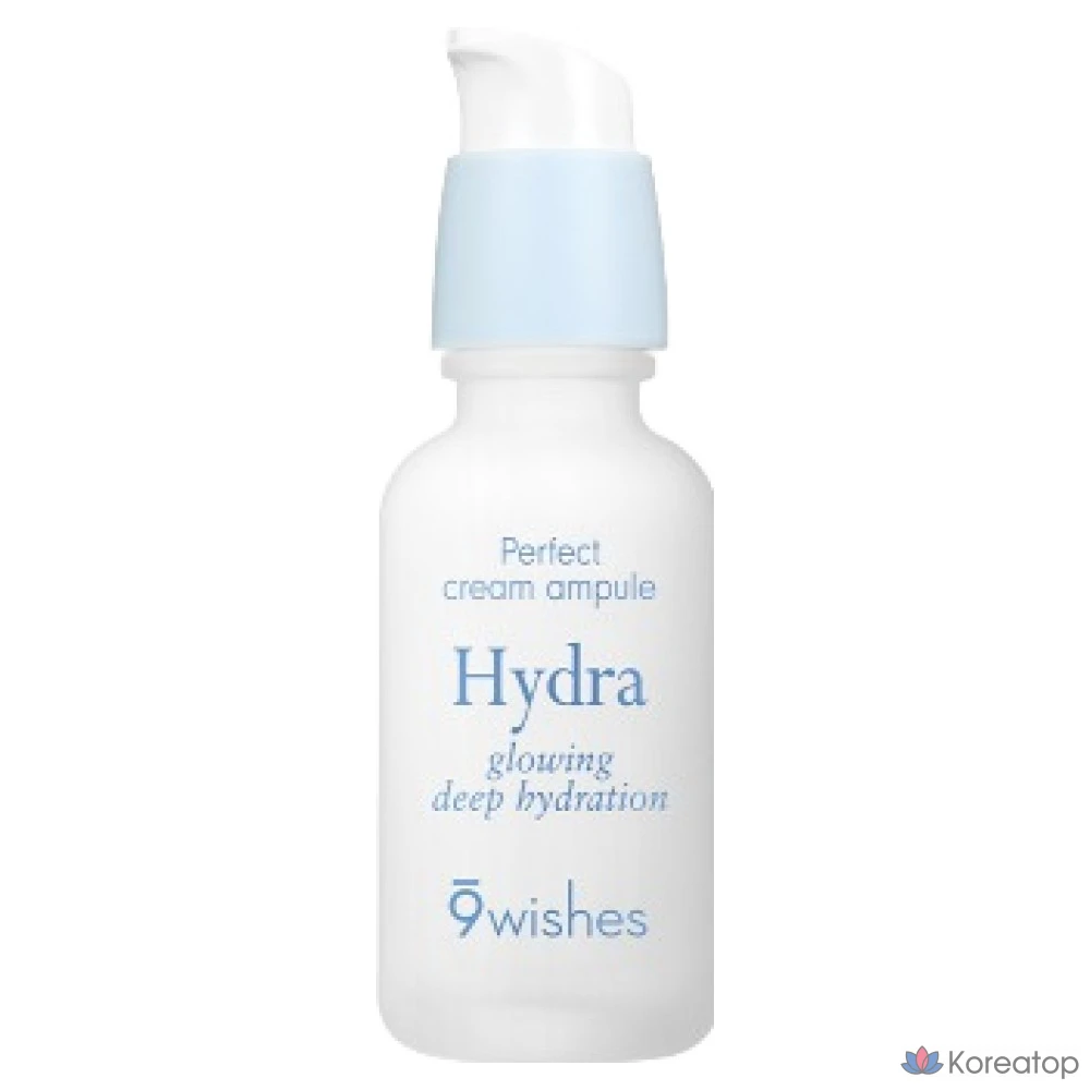 Крем-ампула 9wishes Hydra Cream Ampoule, 30 мл, 1 шт.
