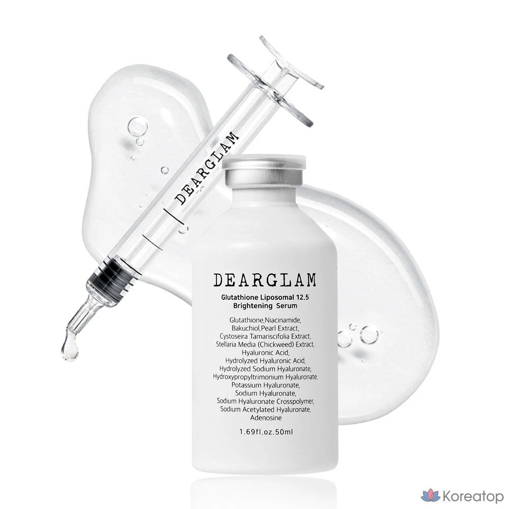Сыворотка DEARGLAM Glutathione Liposome 12.5 Brightening Serum, 50 мл, 1 шт.