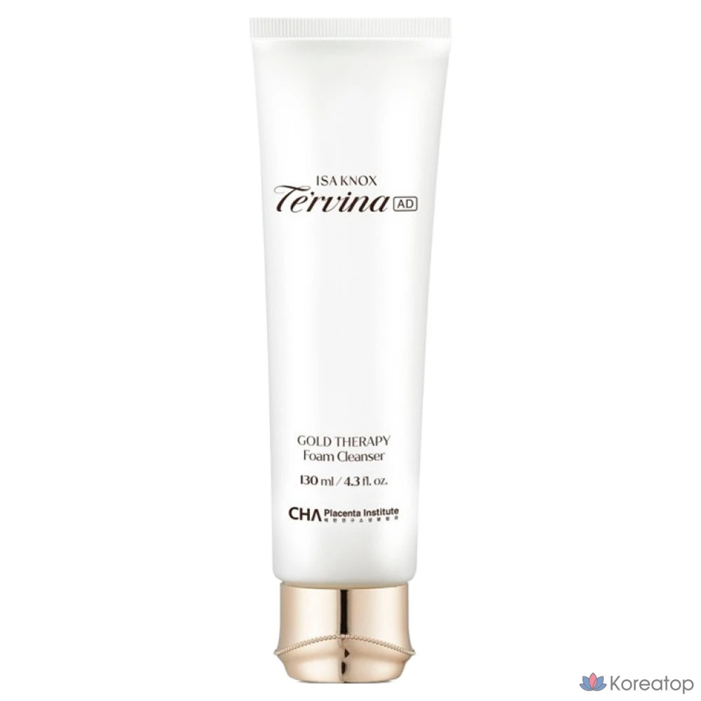 Пенка для умывания Isa Knox Terbina AD Gold Therapy Foam Cleanser, 130 мл, 1 шт.