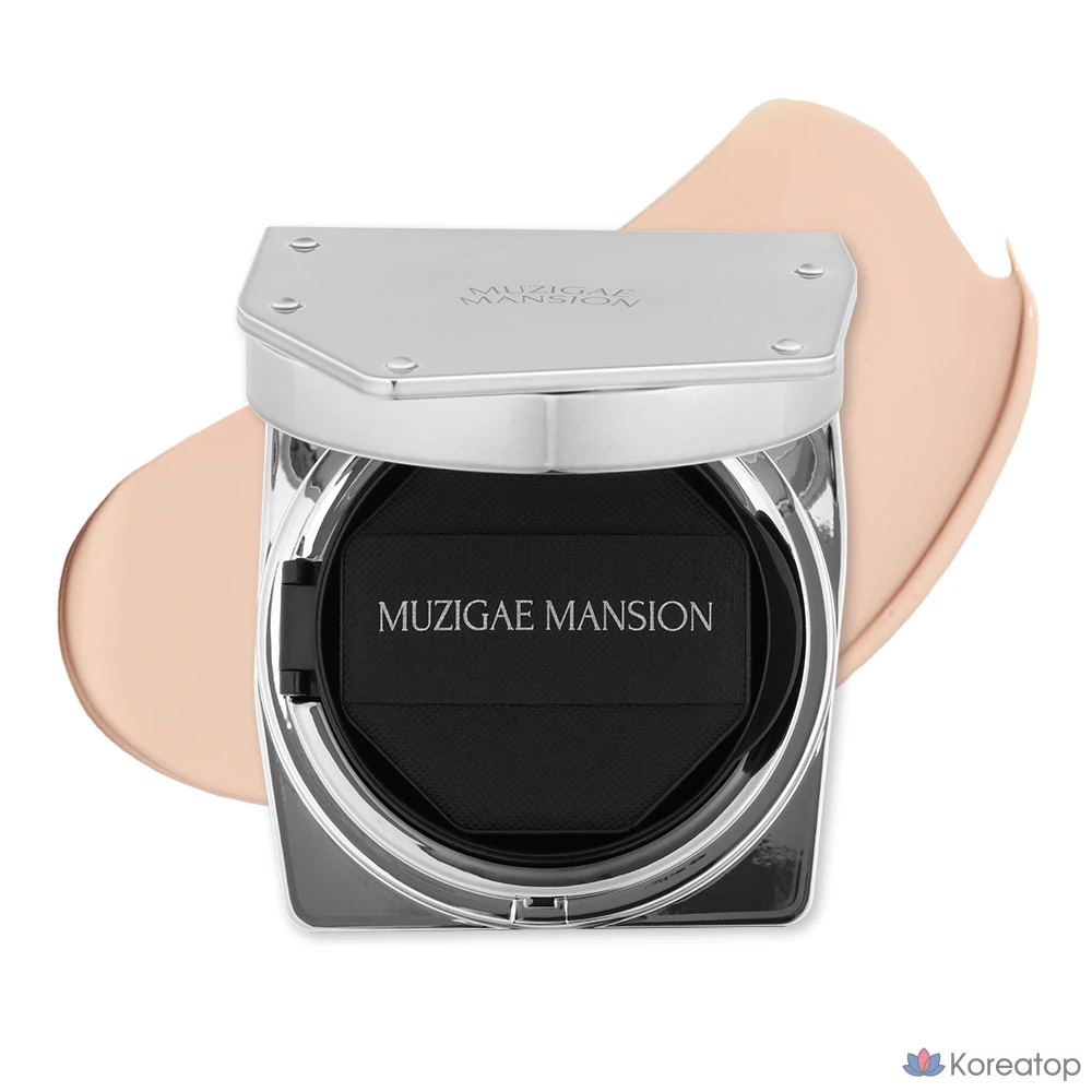 Кушон Muzigae Mansion Stain Nude Mesh Cushion, оттенок N21, 14 г, 1 шт.