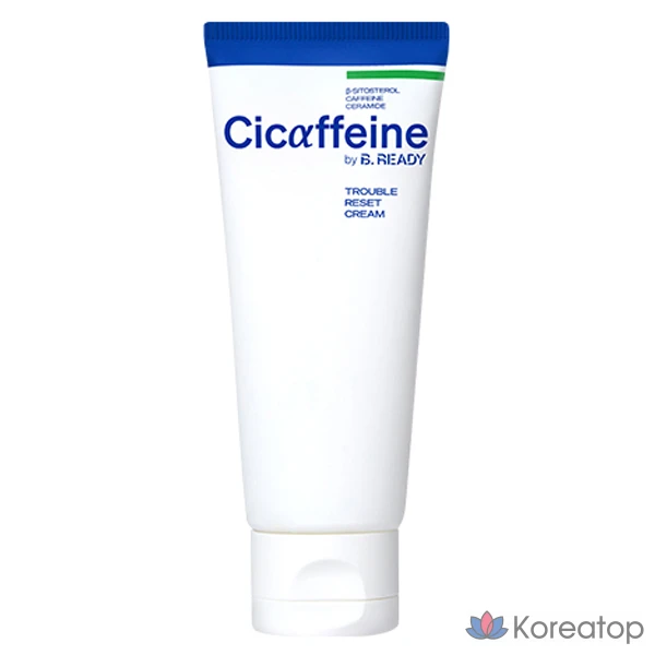 Крем для лица B.READY Cica Caffeine Trouble Reset Cream, 70 мл, 1 шт.