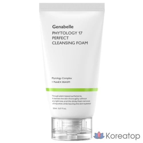 Очищающая пенка Genabelle Phytology 17 Perfect Cleansing Foam, 150 мл, 1 шт.