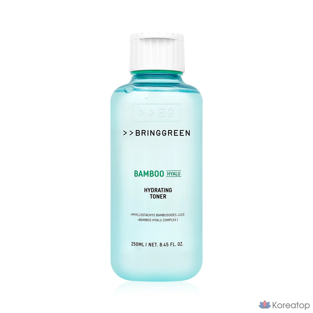 Тонер Bring Green Bamboo Hialu Hydrating Toner, 250 мл, 1 шт.