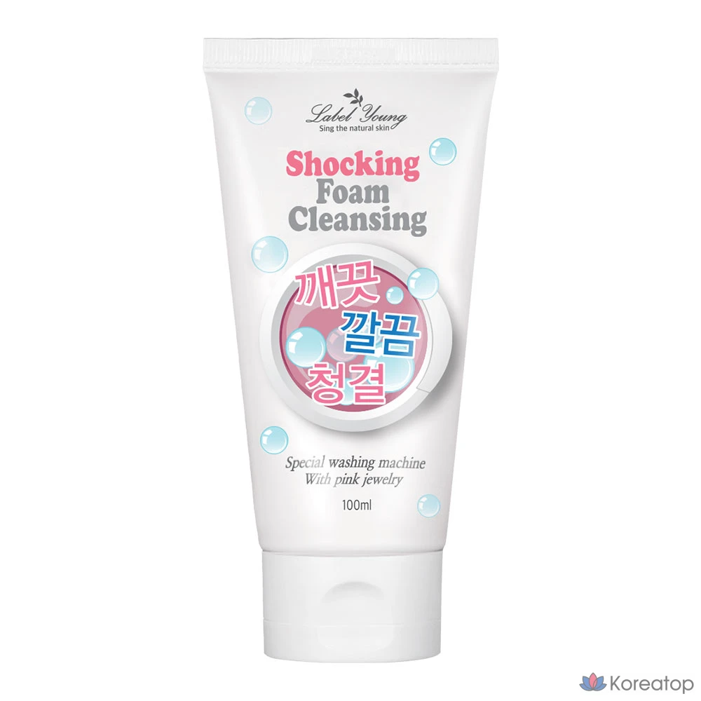 Пенка для умывания Label Young Daily Deep Cleansing / Creamy Foam Shocking Foam Cleansing Original, 100 мл, 1 шт.