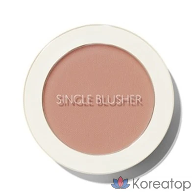 Румяна The Saem Saemmul Single Blusher, оттенок PK07 Breeze Mully, 5 г, 1 шт.