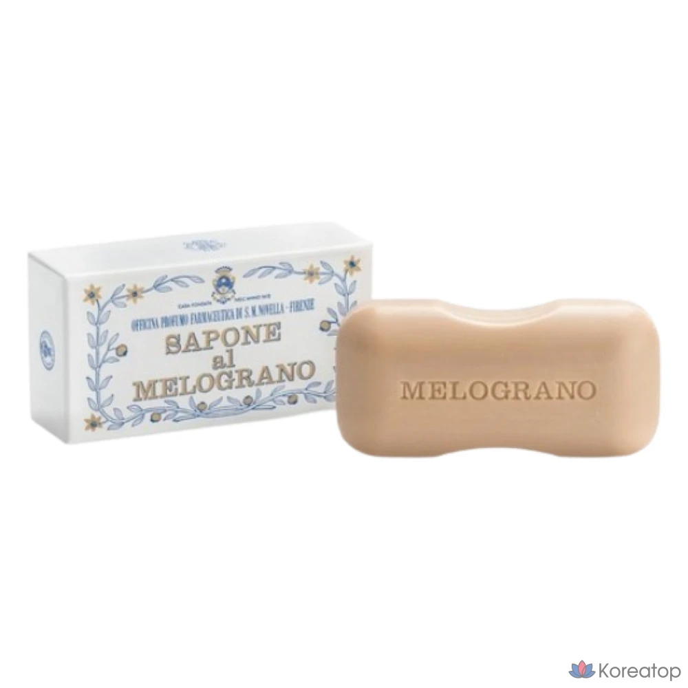 Мыло Santa Maria Novella Sapone Melograno Bagno, 200 г, 1 шт.