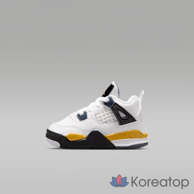 Кроссовки детские Jordan 4 Retro, Tour Yellow