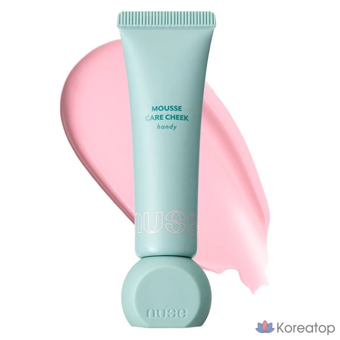 Тинт для щек nuse Mousse Care Cheek Handy, оттенок 02 Fairy Blush, 10 мл, 1 шт.