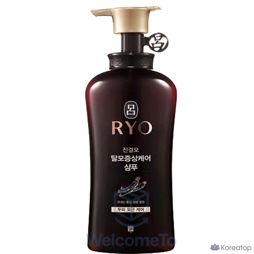 Шампунь Ryo Jingyeolmo Scalp Care Against Hair Loss Symptoms, 490 мл, 1 шт.