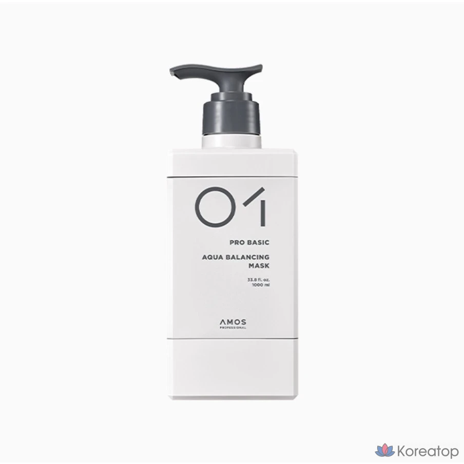 Маска для волос Amos Professional Aqua Balancing Mask, 1 л, 1 шт.