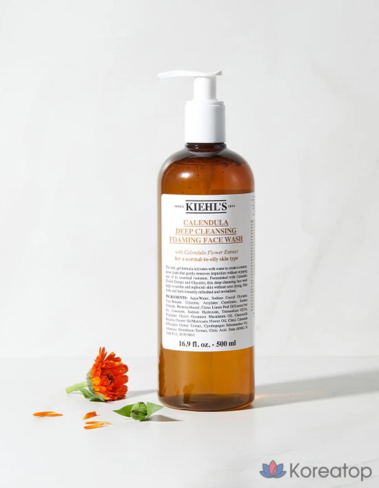 Очищающее средство Kiehl's Calendula Petal Cleanser, 500 мл