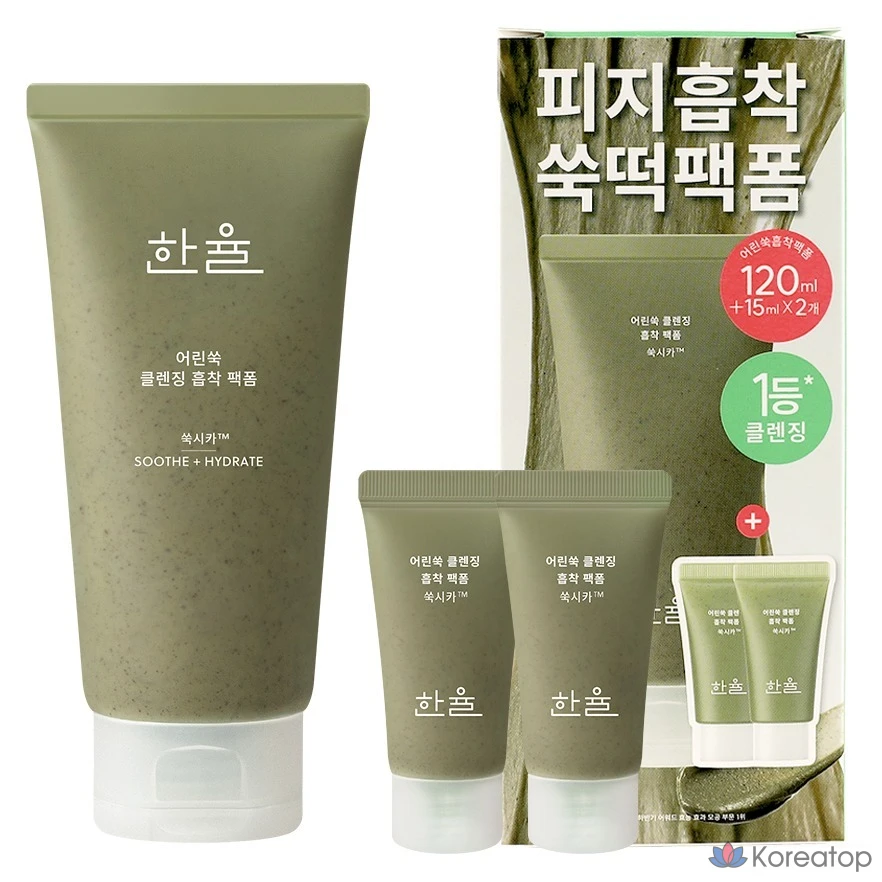Очищающая пенка HANYUL Artemisia Cleansing Foam, 150 мл, 1 шт.