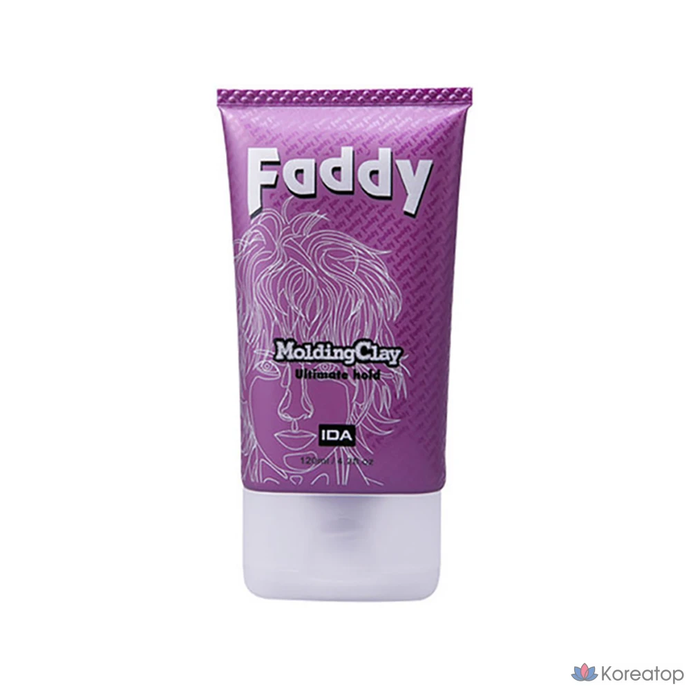 Воск для волос DASHU IDA Faddy Paddy Molding Clay Ultimate Hold Styling Hair Wax, 120 мл, 1 шт.