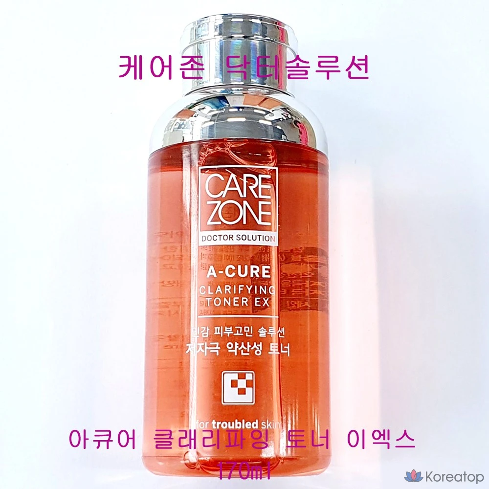 Тонер Carezone Acure Clarifying Toner EX, 170 мл, 1 шт.