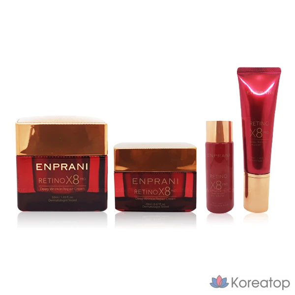 Крем для лица Enprani Retinoate X8 Pro Deep Wrinkle Repair Cream, 50 мл, 1 шт.