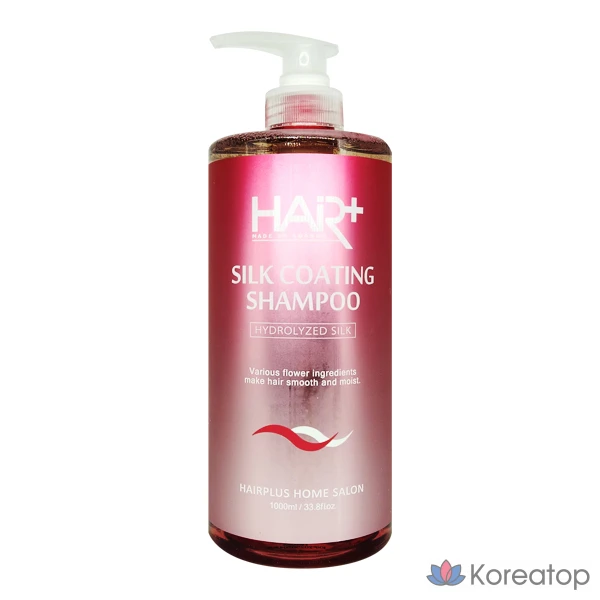 Шампунь Hair Plus Velvet Silk Coating Floral Scent, 1 л, 1 шт.