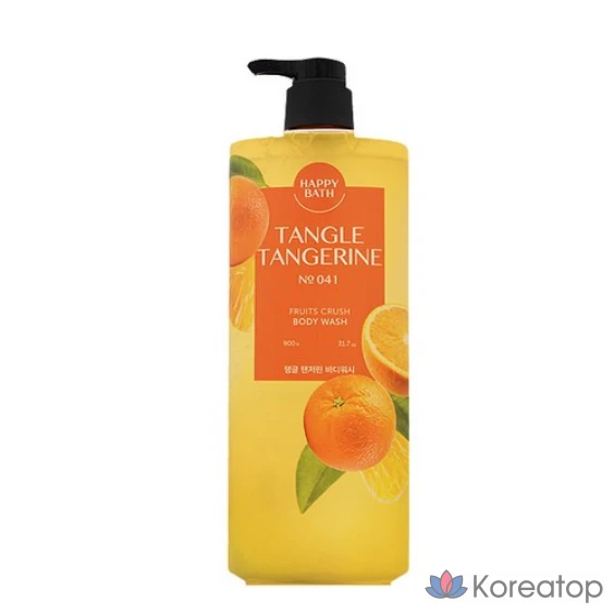 Гель для душа Happy Bath Fruits Crush Tangle Tangerine Body Wash Citrus, 900 г, 1 шт.