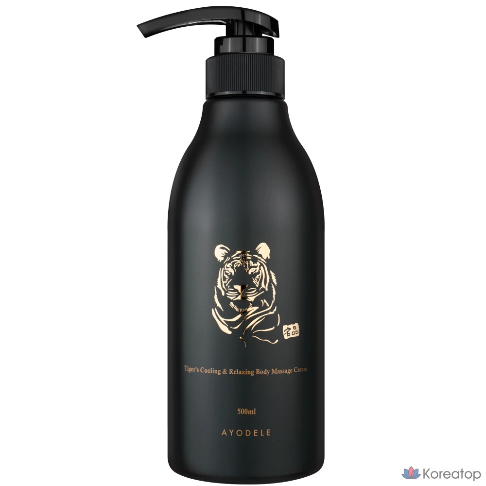 Крем для тела AYODELE Tiger Cooling &amp; Relaxing Muscle Recovery Glucosamine Body Massage Cream, 500 мл, 1 шт.