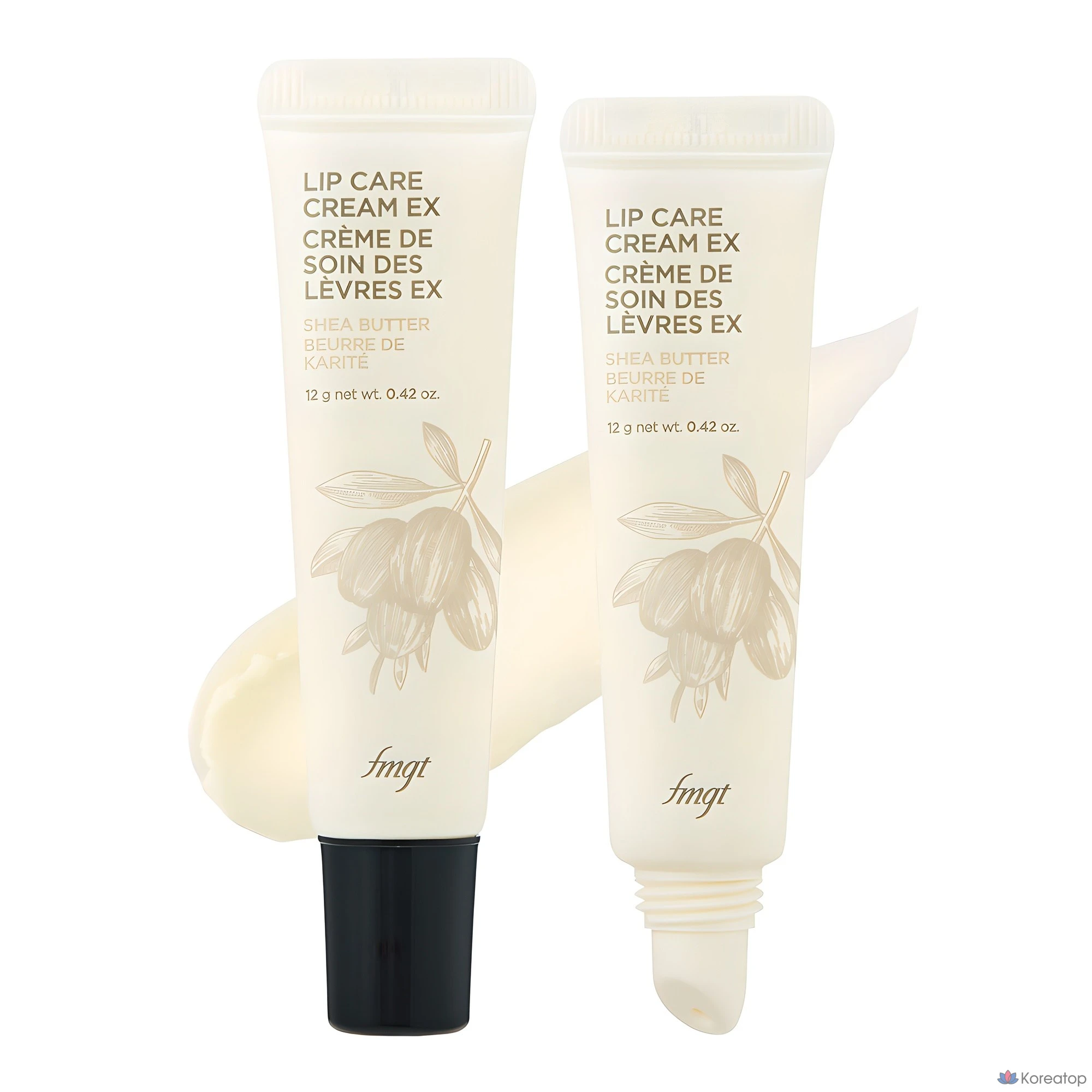 Бальзам для губ FMGT Lip Care Cream, оттенок 01 Shea Butter, 12 г, 1 шт.