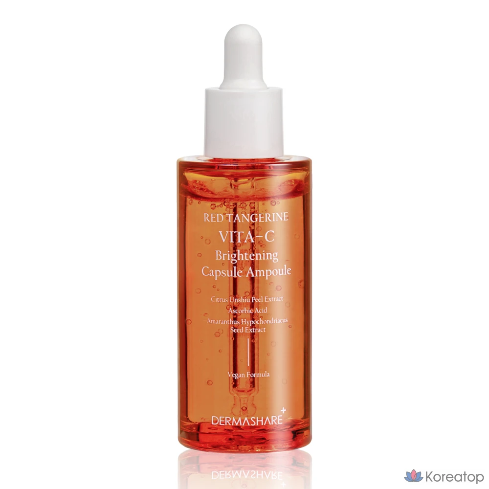 Ампульная сыворотка Dermashare Red Hyang Vita C Brightening Capsule Ampoule, 50 мл, 1 шт.