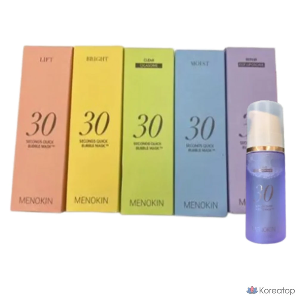 Пенка-маска MENOKIN 30 Seconds Quick Bubble Pack, 1 шт.