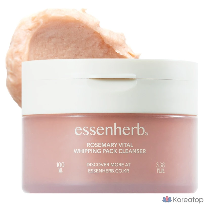 Крем-очищающее средство EssenHerb Rosemary Vital Whipping Pack Cleanser, 100 мл, 1 шт.
