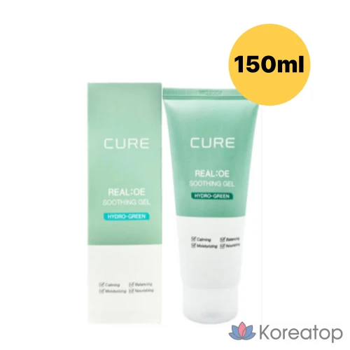 Успокаивающий гель KIM JEONG MOON Aloe Cure Aloe Soothing Gel, 150 мл + крем 2 шт.