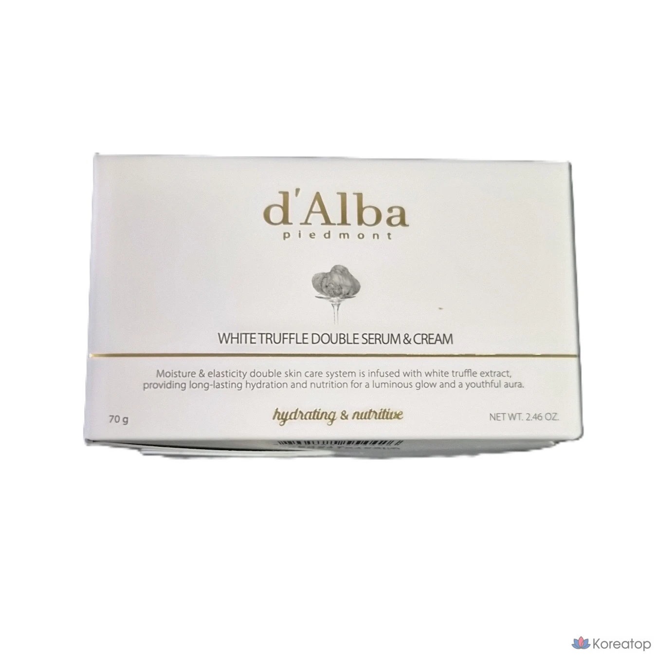 Сыворотка-крем d'Alba White Truffle Double Serum and Cream, 70 г, 1 шт.