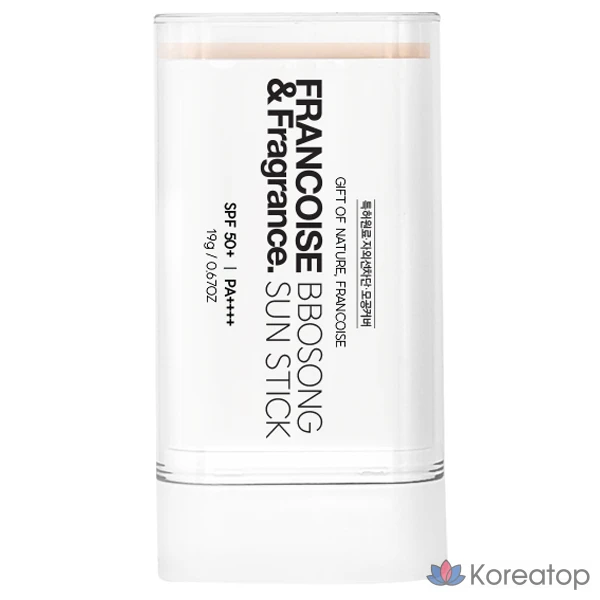 Солнцезащитный стик Francoise&fragrance., 19 г, 1 шт.